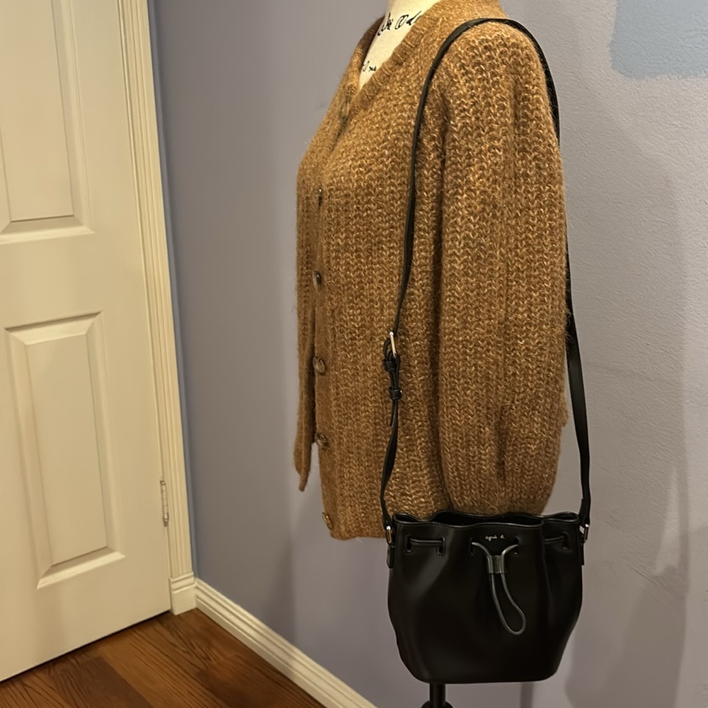 Agnes B. Black Crossbody Bag - Picture 5 of 14